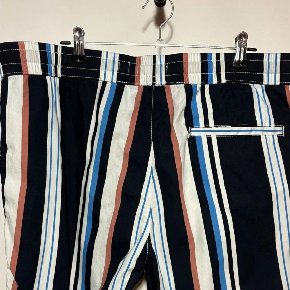 Denim & Flower bold striped